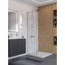 Душевая перегородка BELBAGNO UNO-L-1-TB-70-C-Cr 700x2000 мм хром