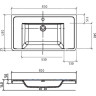 Раковина BELBAGNO PIR-650-LVB